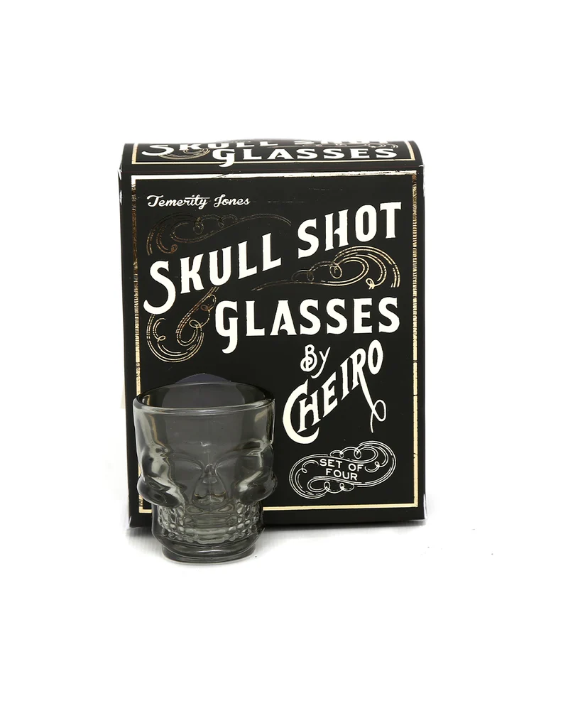 Totenkopf Schnapsgläser 4 St.