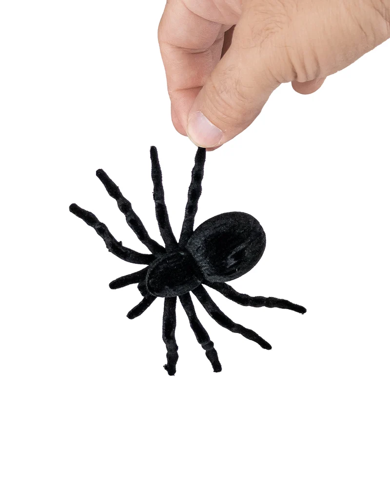 Haarige Halloween Spinnen 4 St.