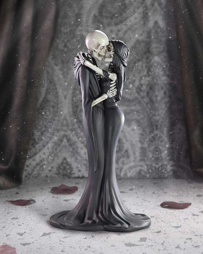 Eternal Kiss Gothic Skulptur 24cm