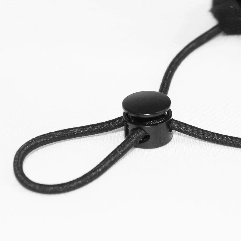 Frauen Gothic Solid Jacward Masken mit Einweg-Filtereinsatz XNUMXer-Set