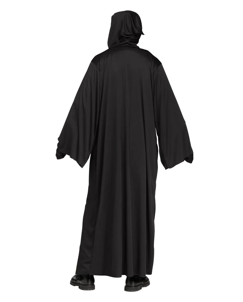 Schwarze Robe mit Kapuze