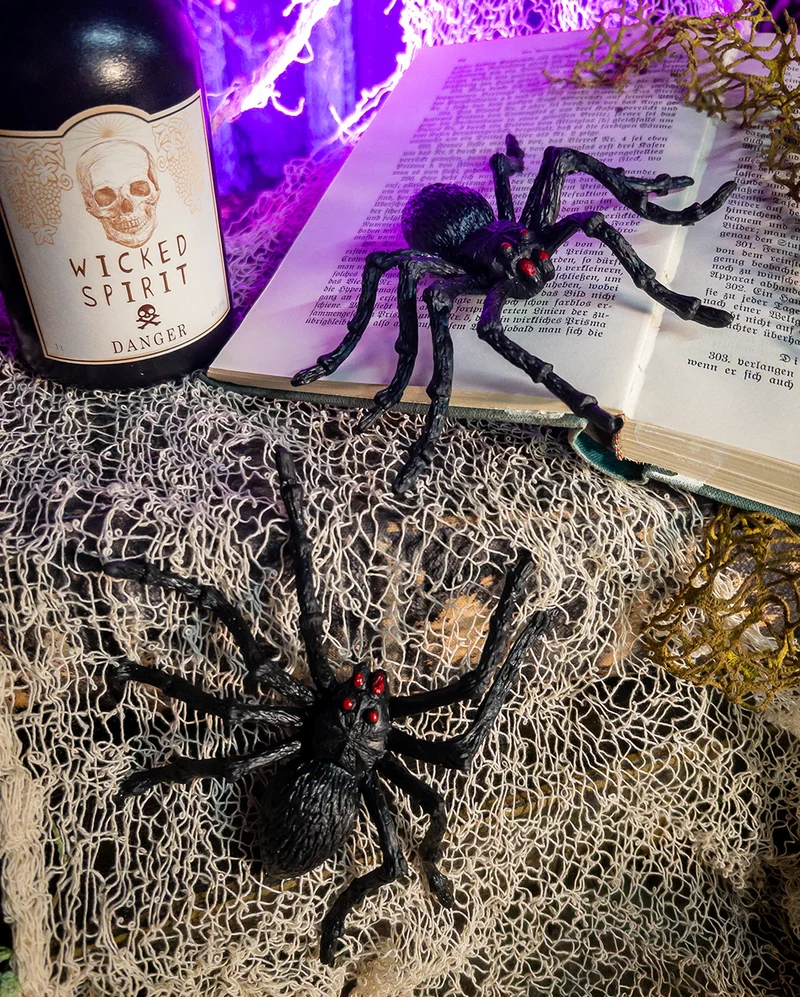 Halloween Tarantel Spinnen 2 St. 14cm
