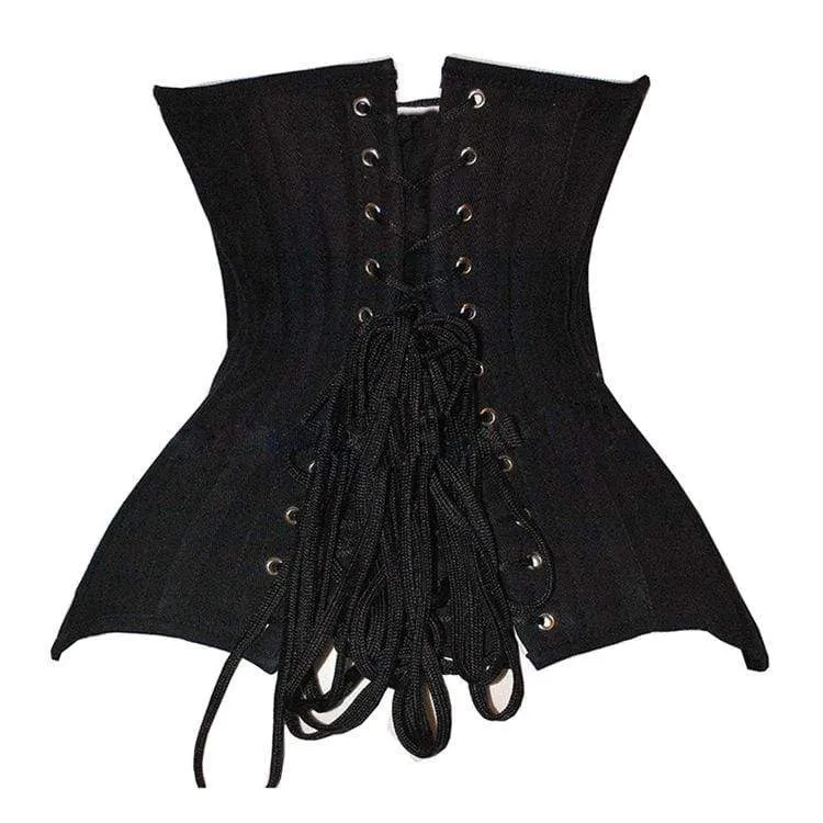 Frauen Gothic Pure Color Overbust Korsetts