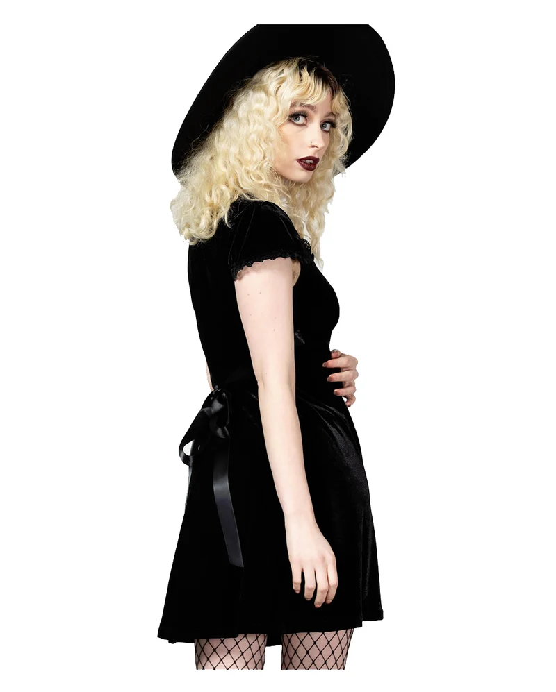 KILLSTAR Heather Babydoll Kleid Schwarz