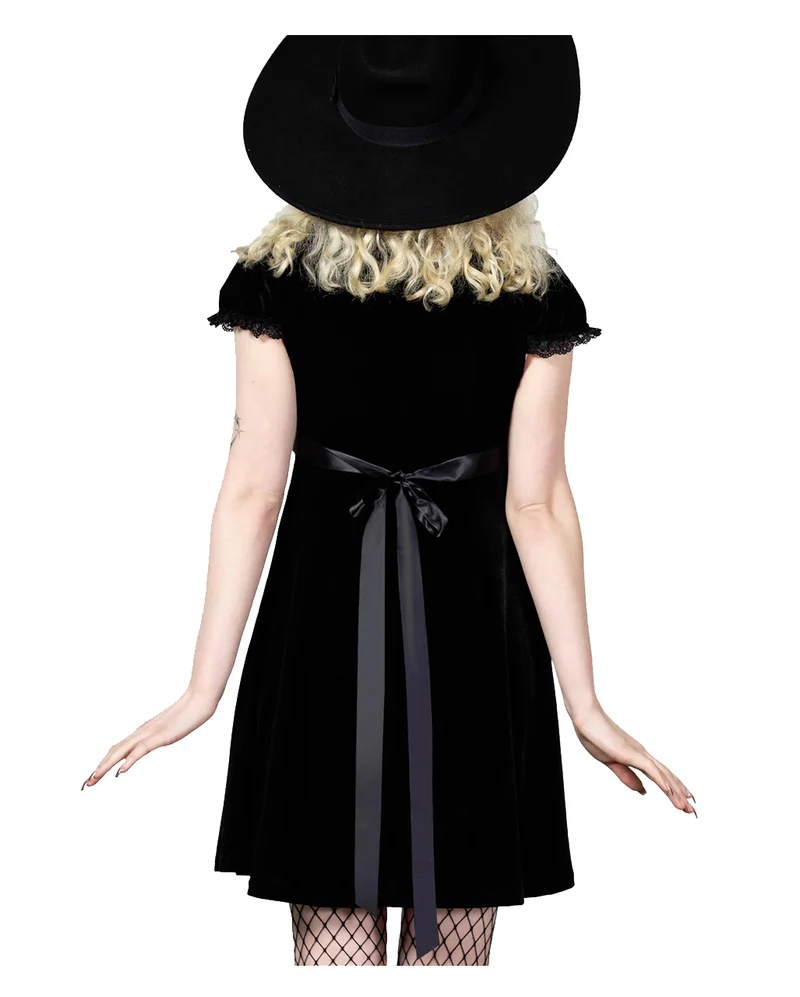 KILLSTAR Heather Babydoll Kleid Schwarz