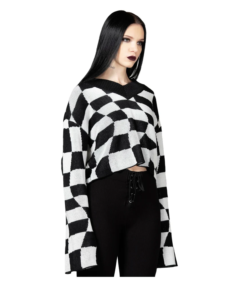 KILLSTAR Wicked Games Strick Pullover