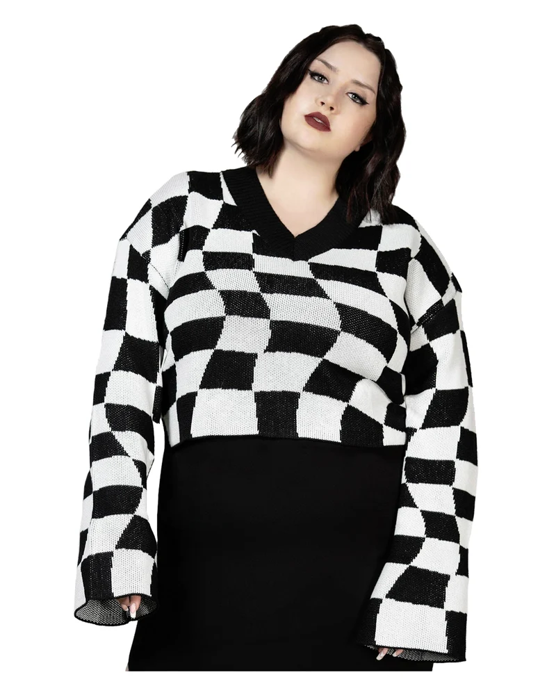 KILLSTAR Wicked Games Strick Pullover