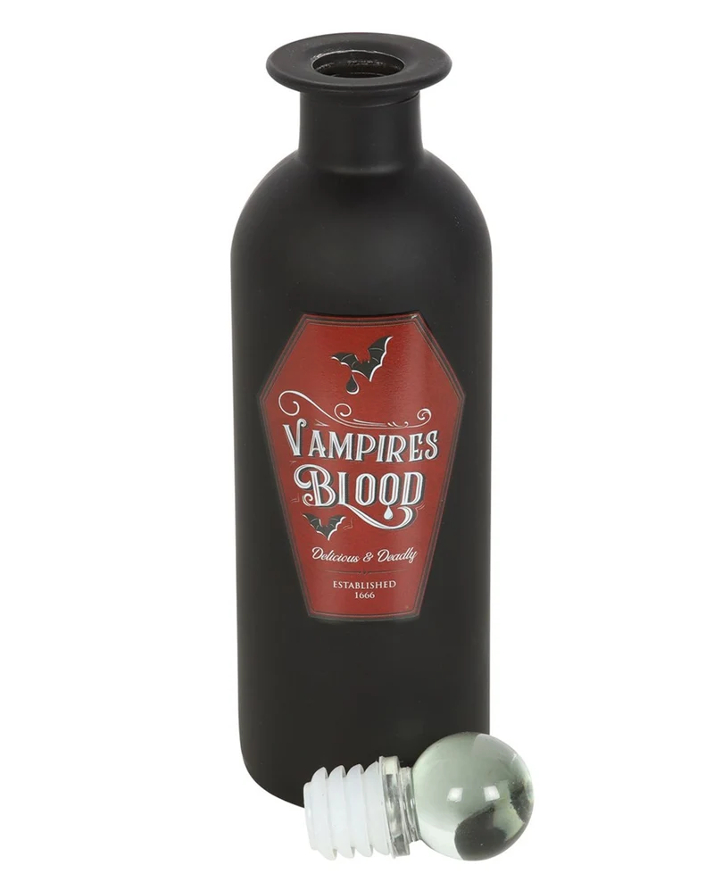 Vampirblut Giftflasche als Deko 19cm