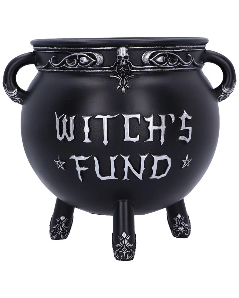 Hexenkessel Sparbüchse "Witches Fund" 16,5cm