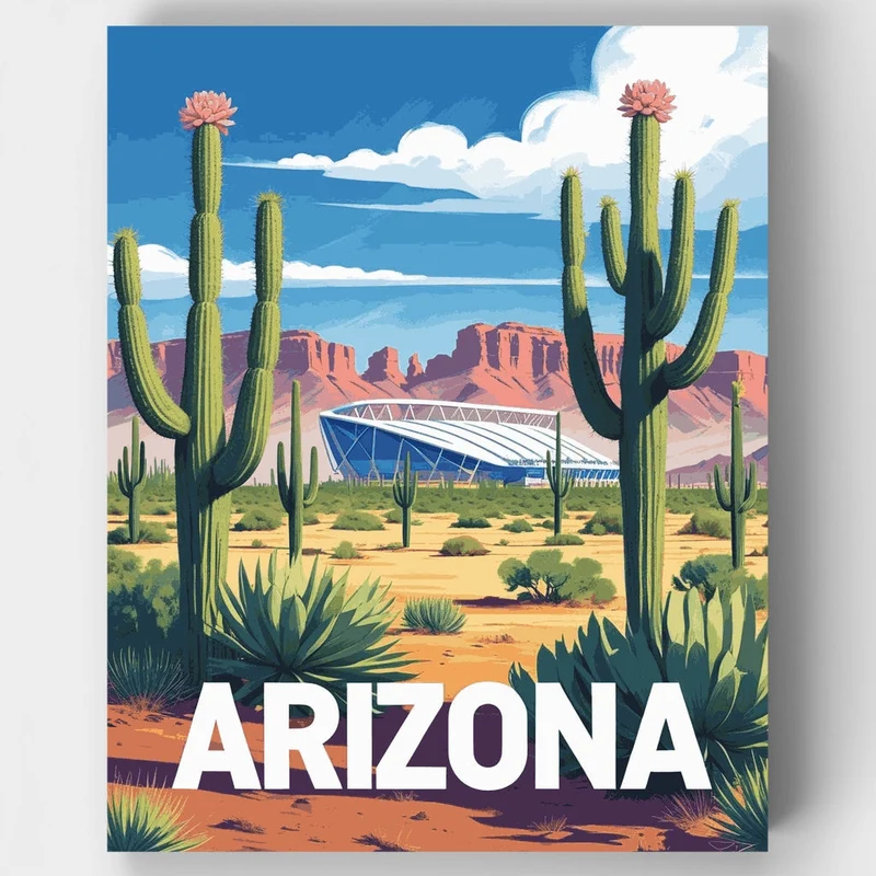 Arizona - Paint by Numbers Kit