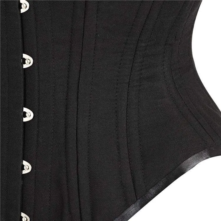 Damen Gothic 20 Steel Boned Underbust Korsetts