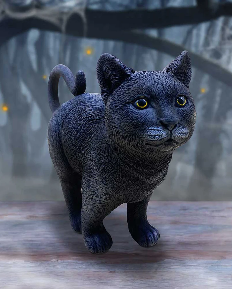 Mondlicht Wächter Katzenfigur 15cm