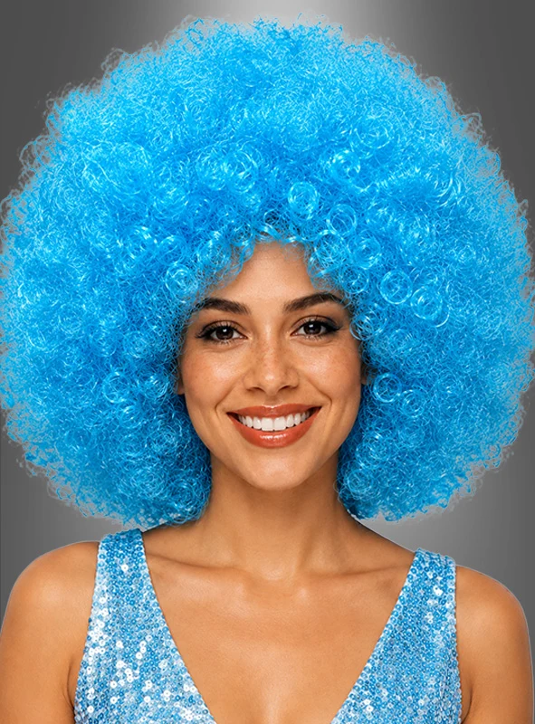 Riesen Afro Perücken in tollen Farben