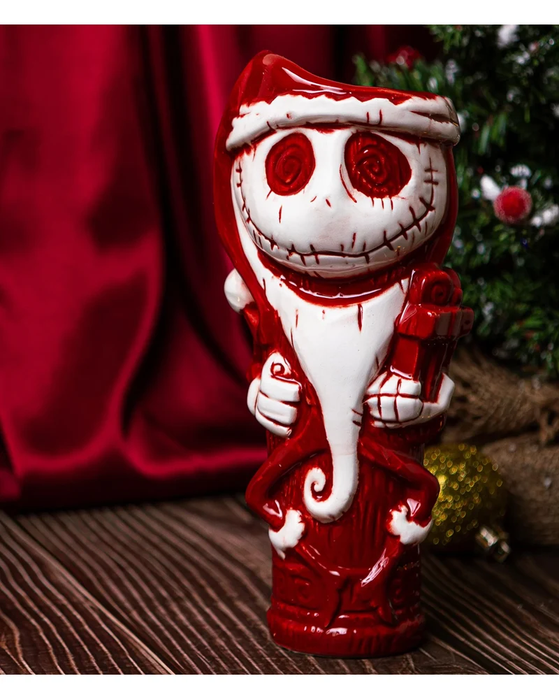 Geeki Tikis Disney TNBC Santa Jack Becher