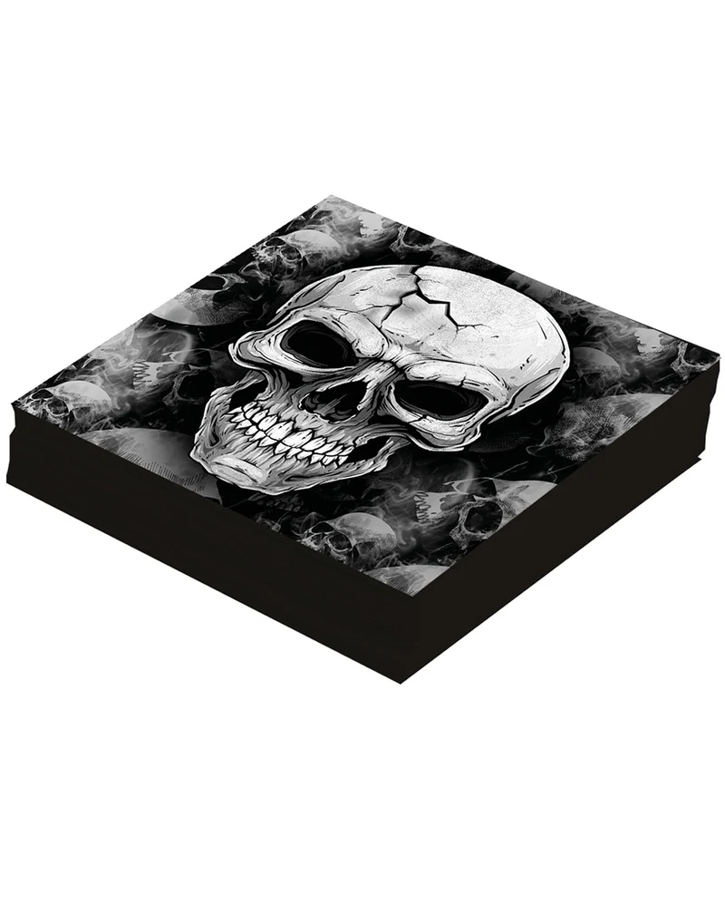 Scary Skull Servietten 12 St.