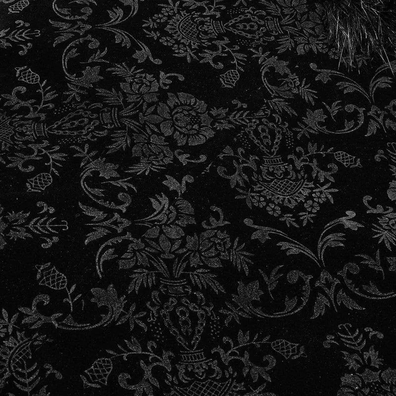 Frauen Goth Wollmantel mit Kapuze