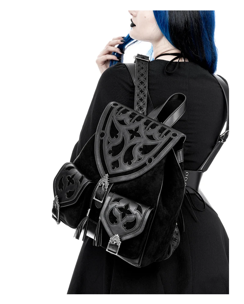 Kathedralen Rucksack mit Schnallen