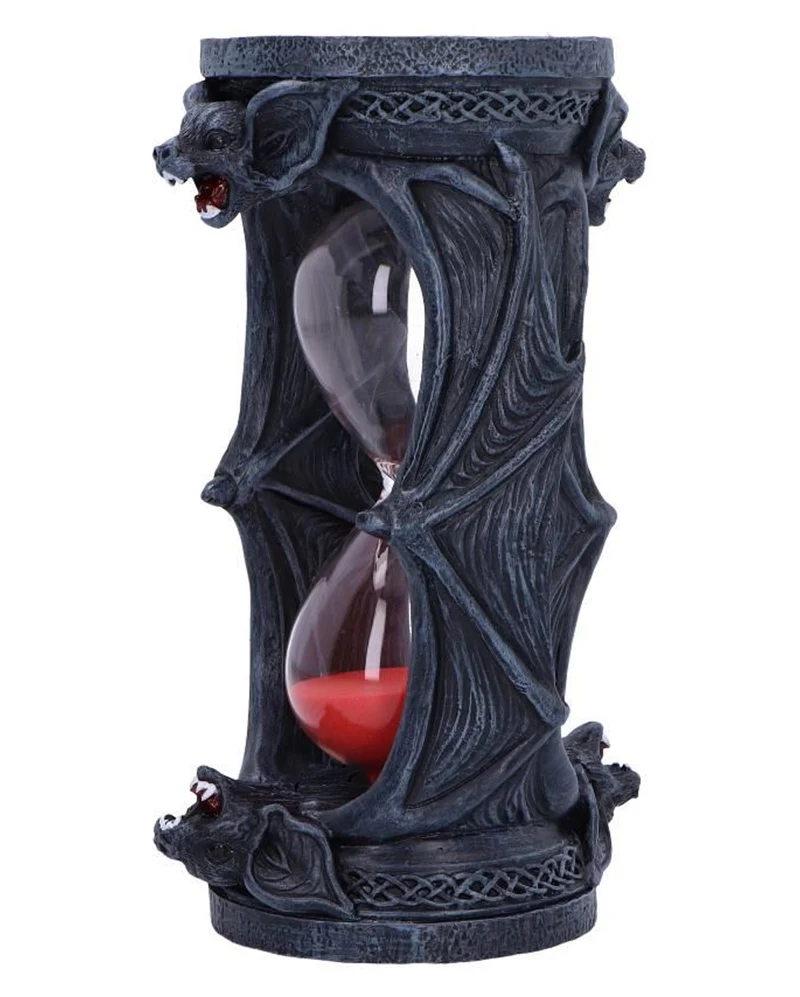 Vampir Fledermaus Sanduhr 19,5cm
