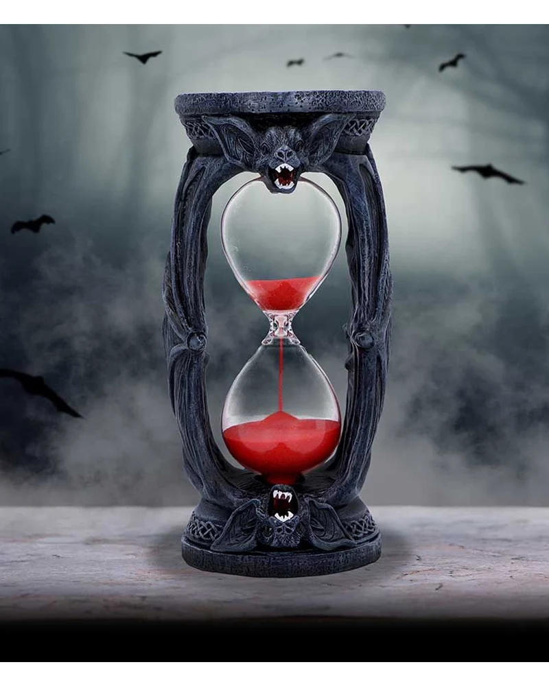 Vampir Fledermaus Sanduhr 19,5cm