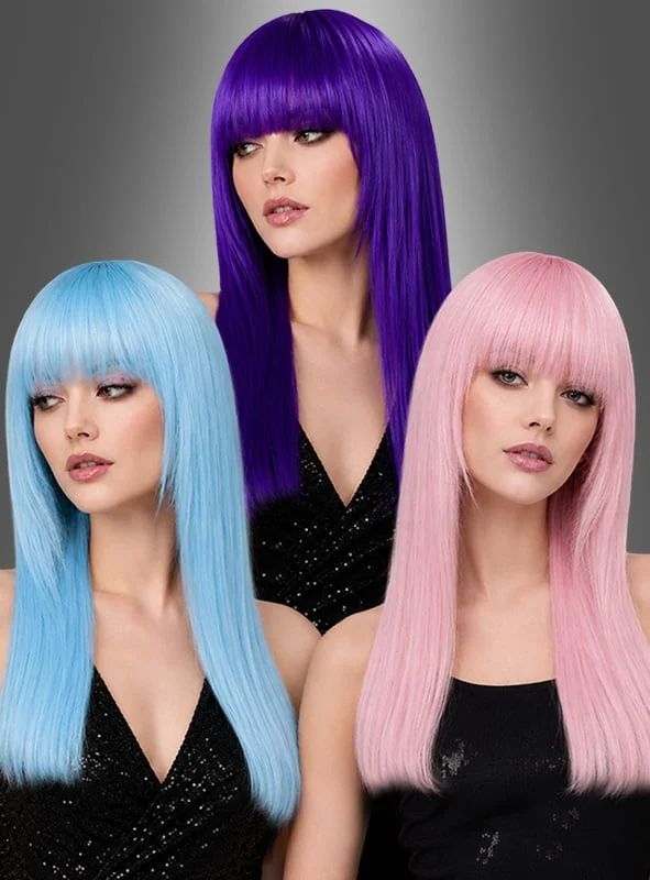 Glamour Perücke Deluxe mit Pony