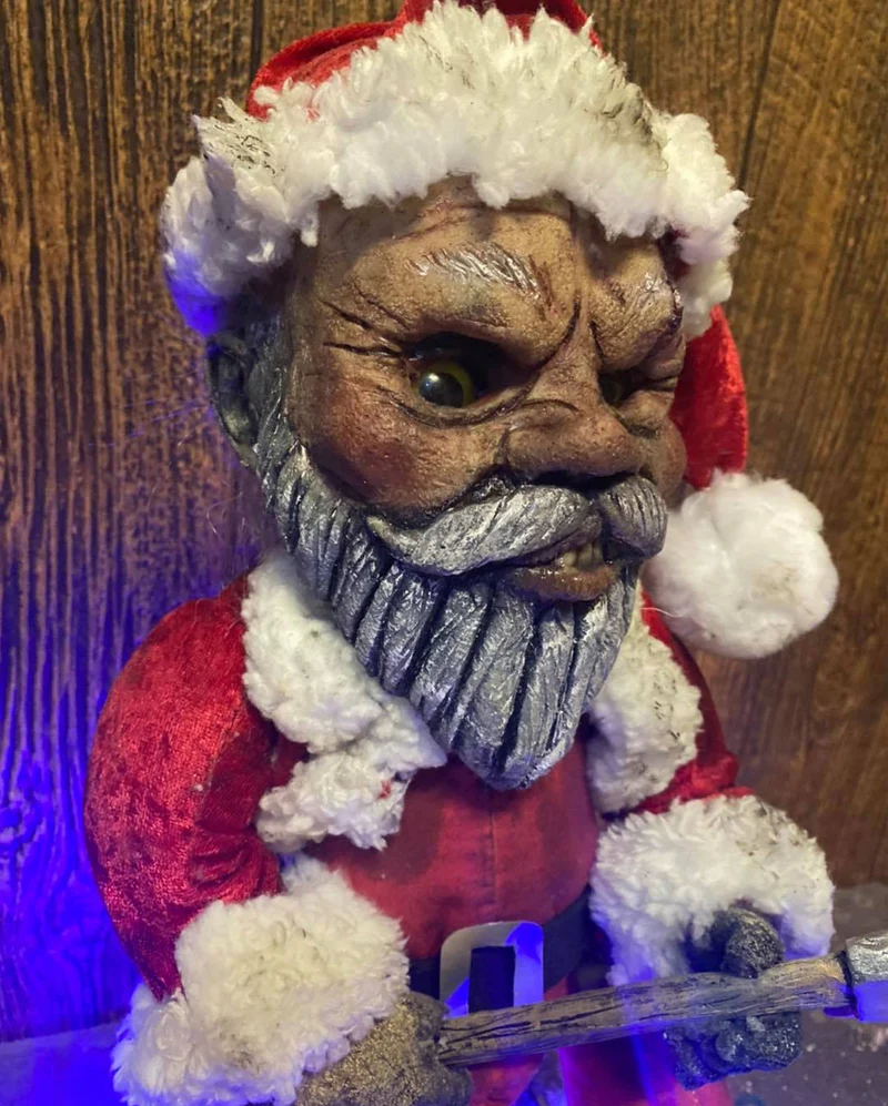 Bloody Santa Claus Graveyard Doll 50cm