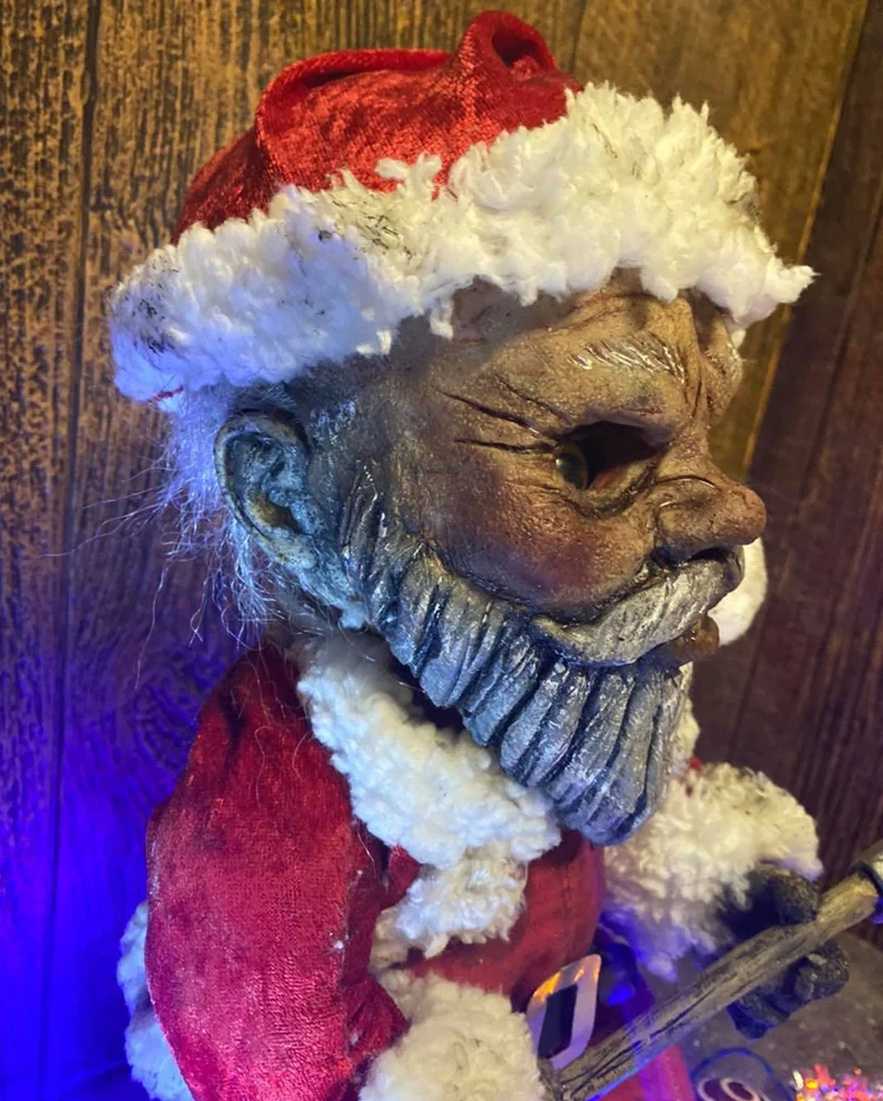 Bloody Santa Claus Graveyard Doll 50cm