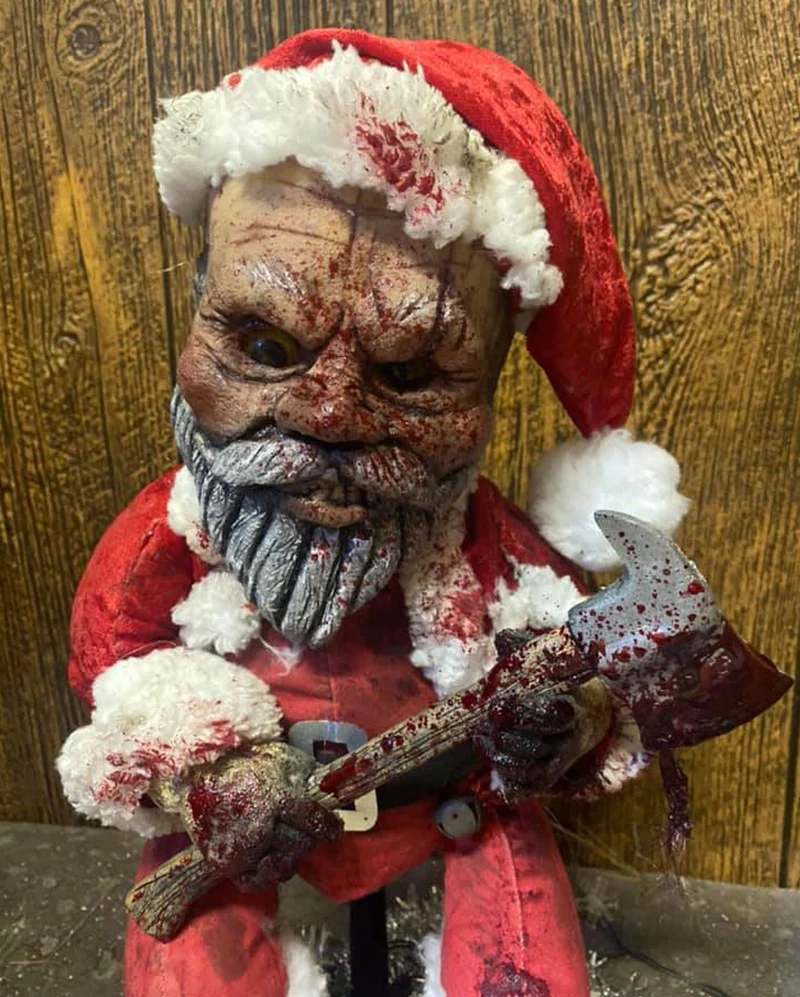 Bloody Santa Claus Graveyard Doll 50cm
