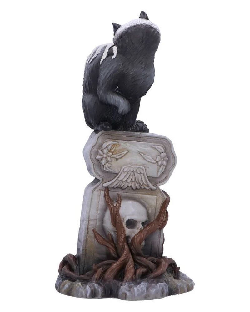 Gothic Totenkopf Katze by Martin Hanford 15cm
