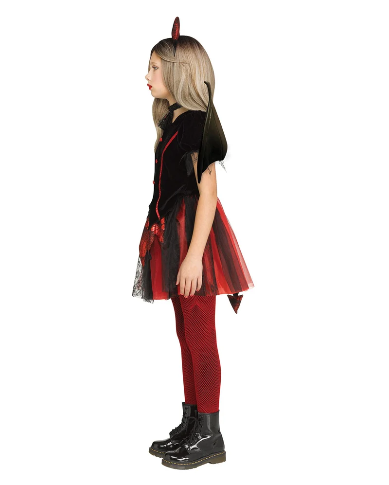 Schoolgirl Devil Kinderkostüm