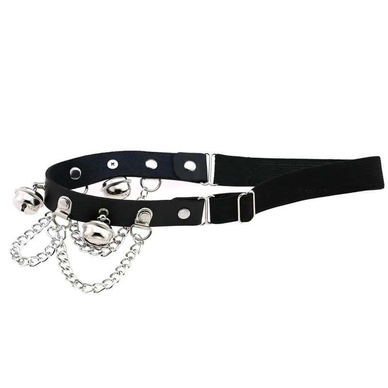 Frauen Punk Mental Chains Beingeschirre