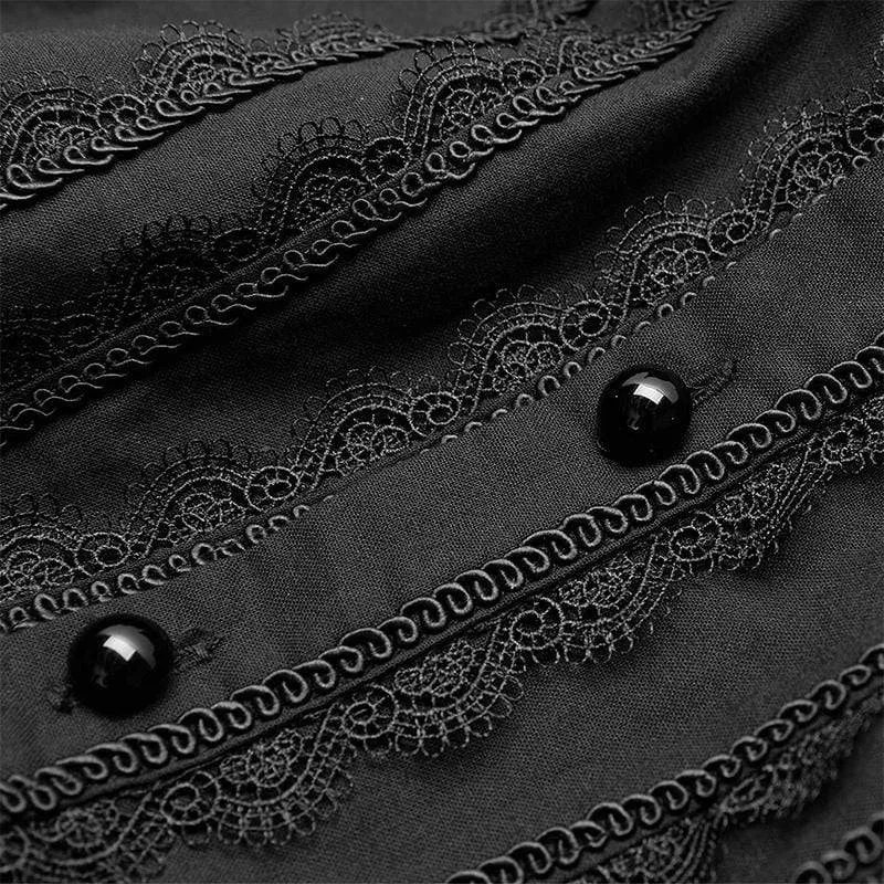 Herren Gothic Wunderschöne Langarmhemden