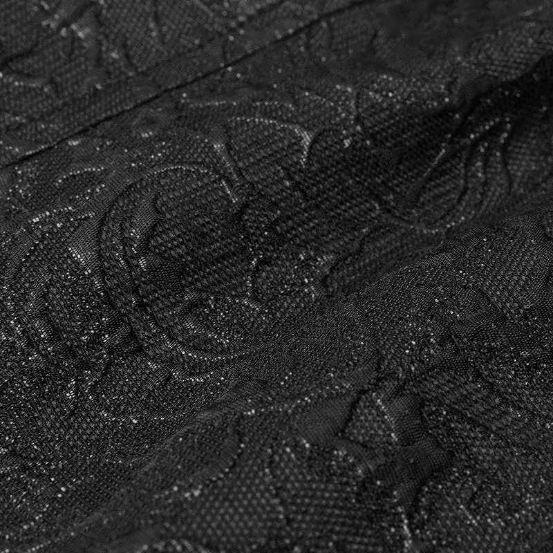 Herren Gothic Jacquard Front Brustwesten