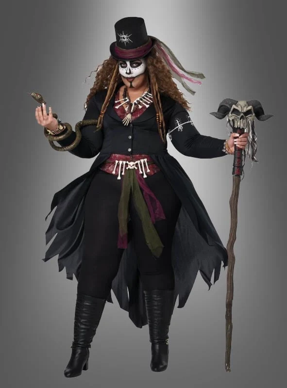 Voodoo Zauberin Kostüm für Damen