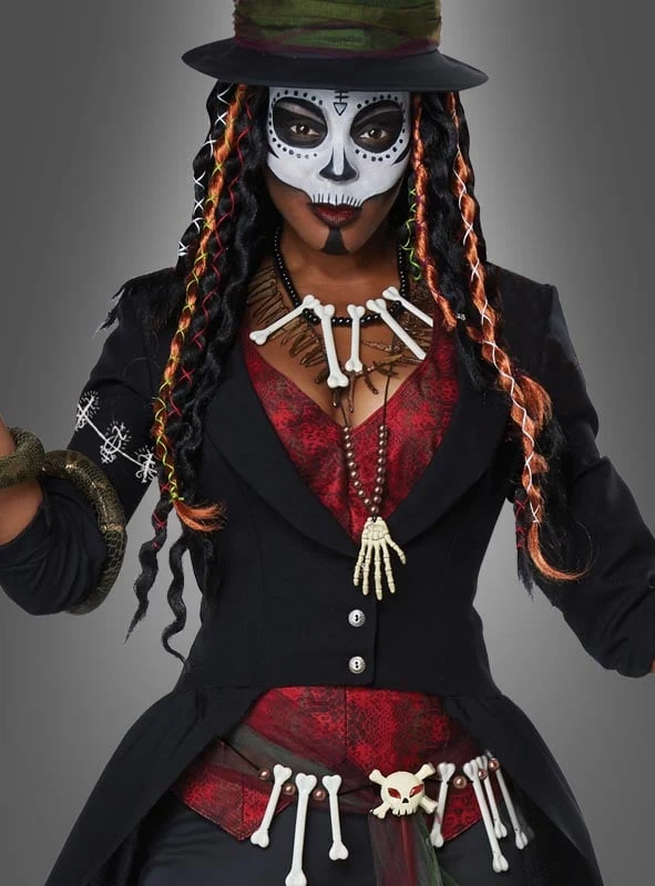 Voodoo Zauberin Kostüm für Damen