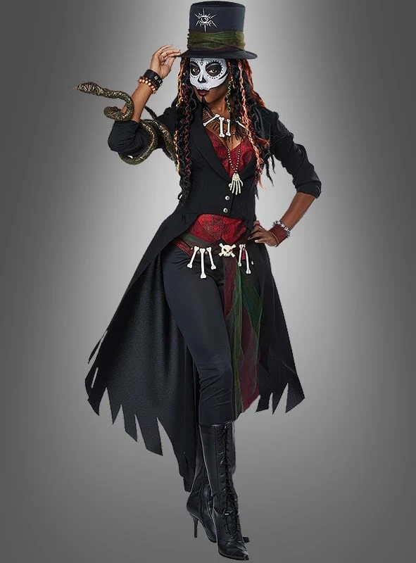 Voodoo Zauberin Kostüm für Damen