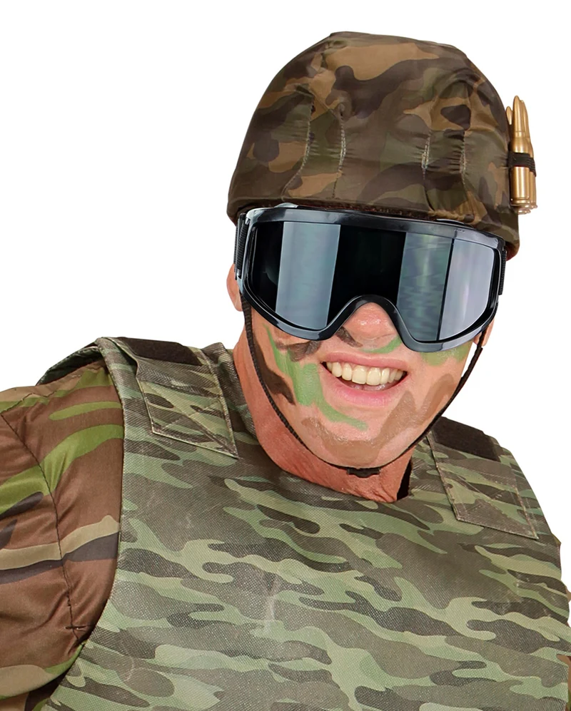 S.W.A.T. Brille als Kostümaccessoire