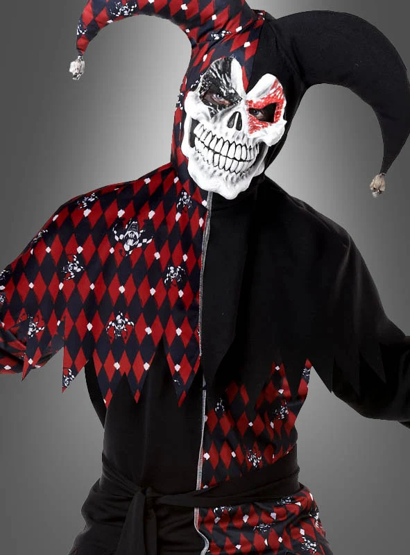 Psycho Jester Narrenkostüm Herren