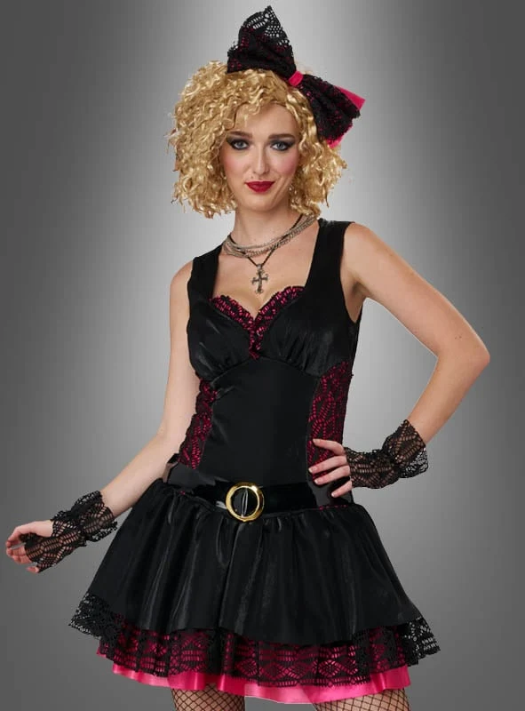 80er Jahre Material Girl Kostüm