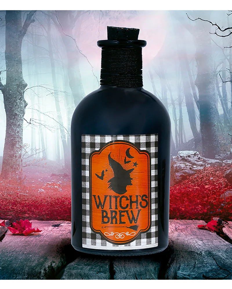Halloween Deko Giftflasche 14cm 1 St.