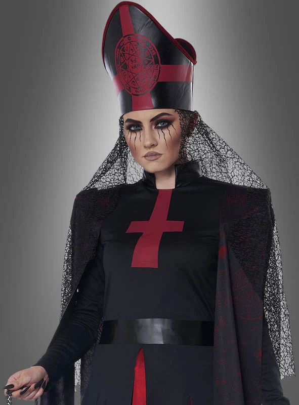 Dunkle Priesterin Halloween Kostüm