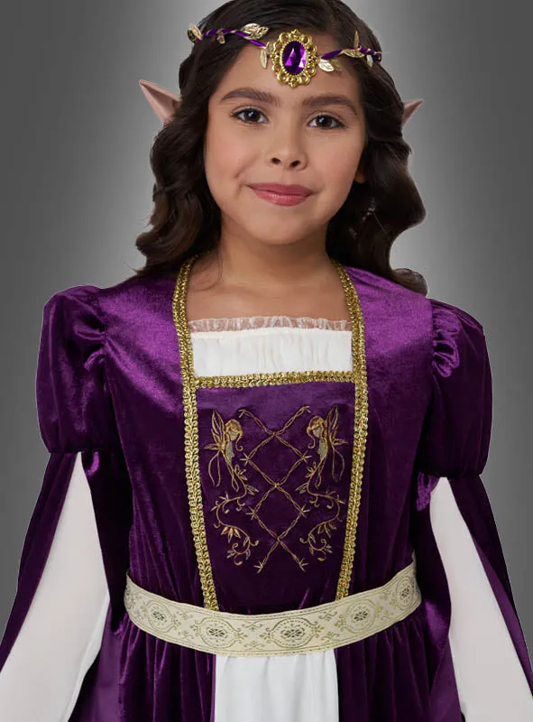 Elfenkönigin Violetta Kleid lila