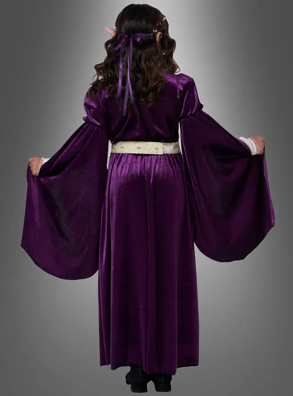 Elfenkönigin Violetta Kleid lila