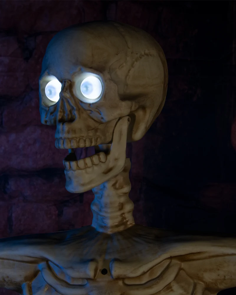 Spooky Skelett Halloween Animatronic 150cm