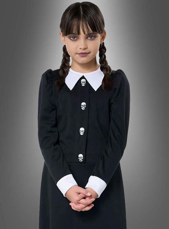 Dunkles Gothic Mädchen Kostüm