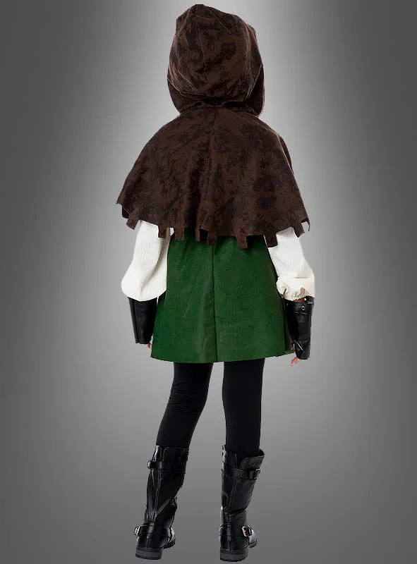 Robin Hood Kleid für Mädchen