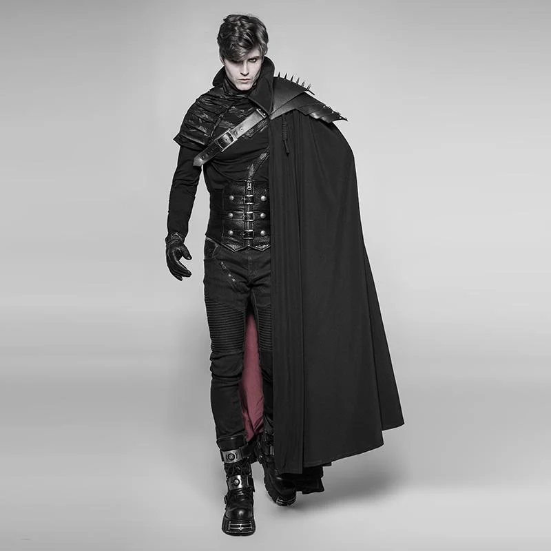 Herren Punk Spiked Schultergurt