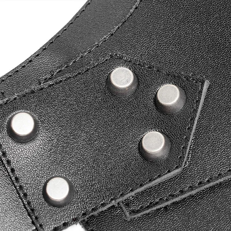 Herren Punk Spiked Schultergurt