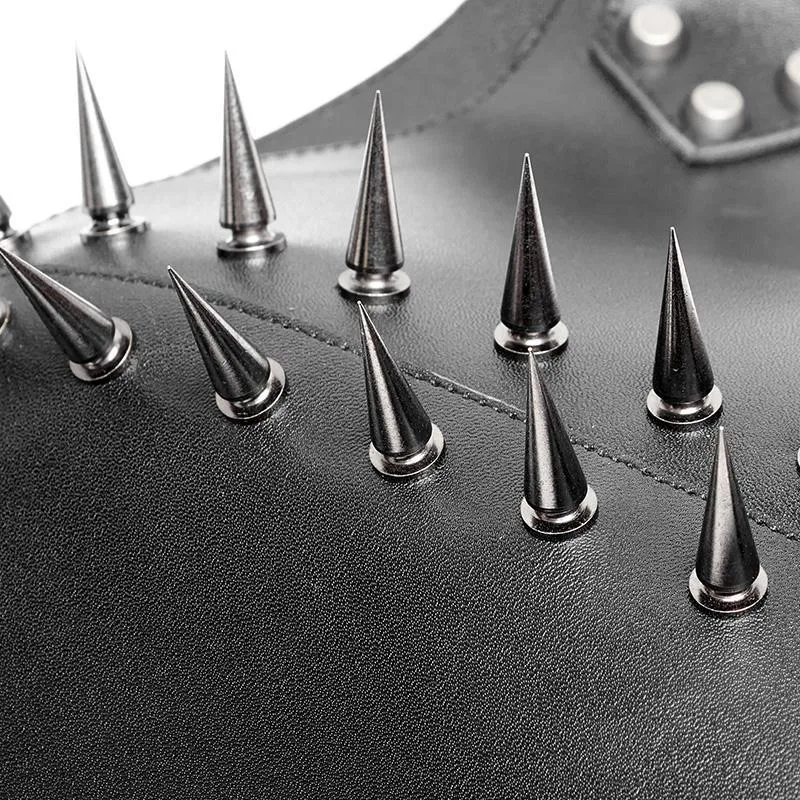 Herren Punk Spiked Schultergurt