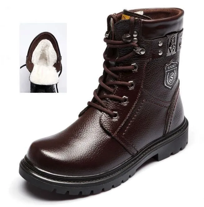 Herren Iron Buckle Strap Schnürstiefel von Martin