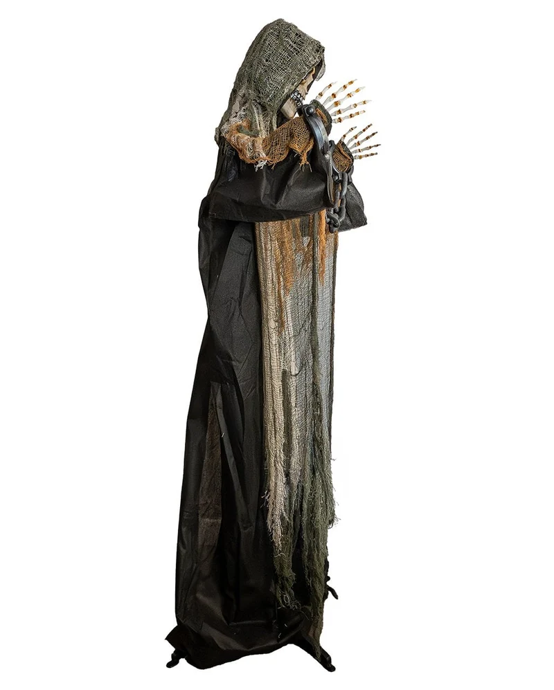 Grim Reaper Standfigur mit Bewegung, Licht & Sound 170cm